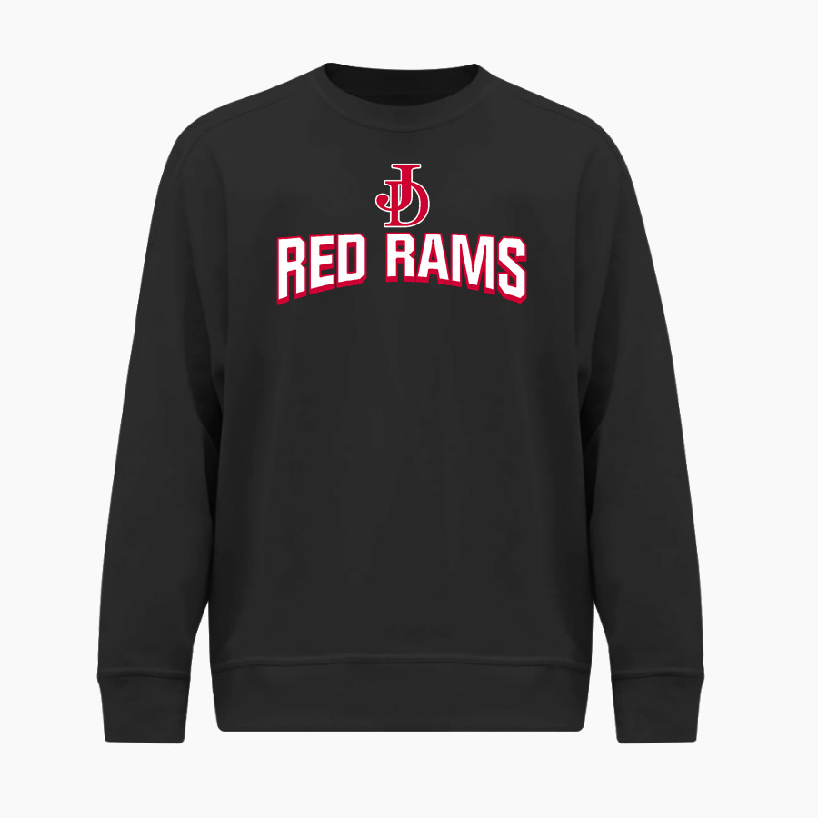 Jamesville DeWitt Red Rams BSN SPORTS Youth Cotton Rich Fleece Crew Neck