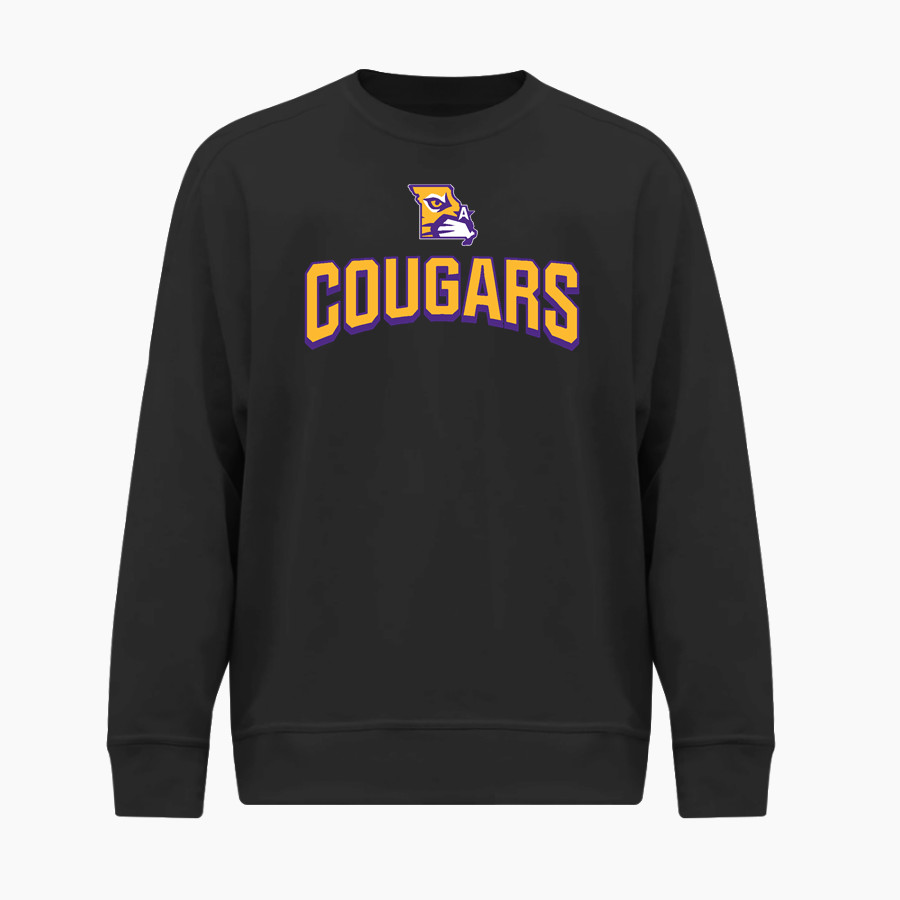 AFFTON HIGH SCHOOL Cougars Online Store BSN SPORTS Youth Cotton Rich Fleece Crew Neck