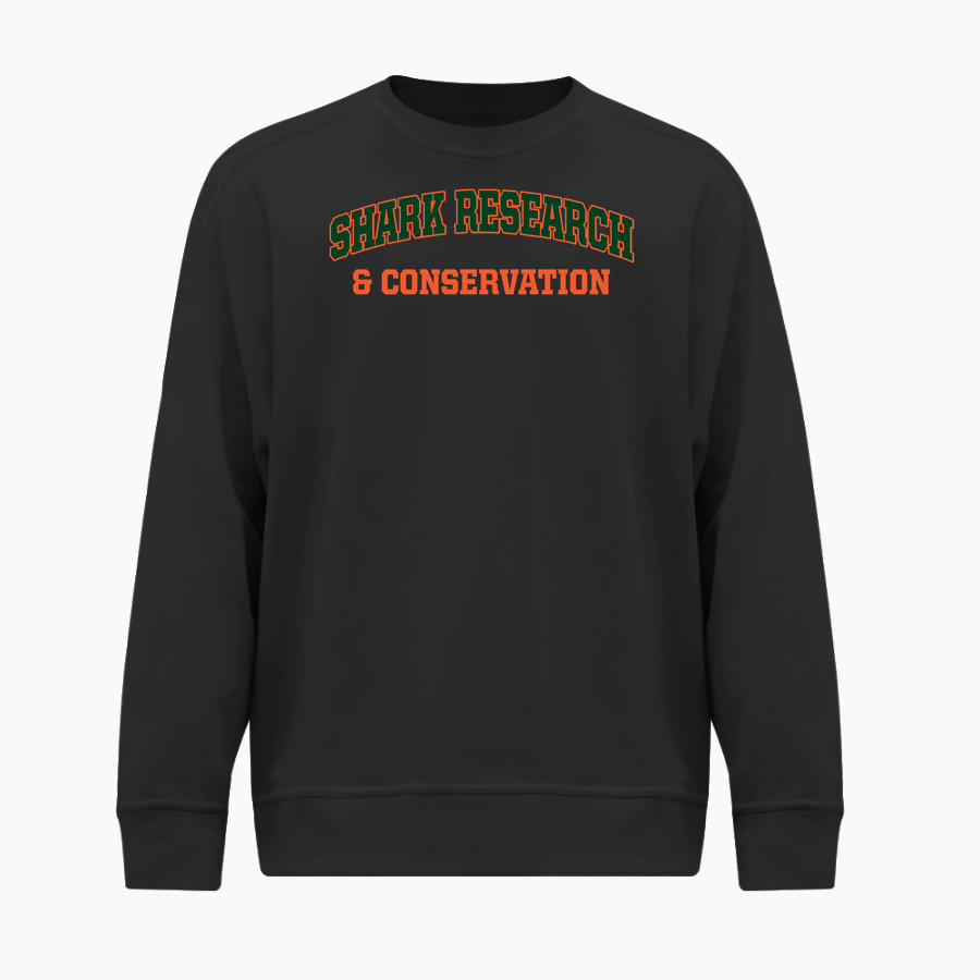 Shark Research & Conservation The Official Online Store BSN SPORTS Youth Cotton Rich Fleece Crew Neck