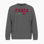 ITHACA HIGH SCHOOL LITTLE RED <span class="pdp-name-mascot">ITHACA LITTLE RED</span> BSN SPORTS Youth Cotton Rich Fleece Crew Neck Front Thumbnail