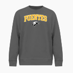 Fuentes Eagles BSN SPORTS Youth Cotton Rich Fleece Crew Neck Front Thumbnail