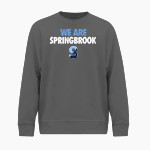 Springbrook Blue Devils BSN SPORTS Youth Cotton Rich Fleece Crew Neck Front Thumbnail
