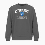 Covenant Scots <span class="pdp-name-mascot">Covenant Scots</span> BSN SPORTS Youth Cotton Rich Fleece Crew Neck Front Thumbnail