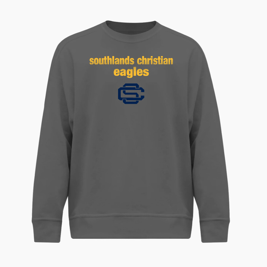 Southlands Christian Eagles <span class="pdp-name-mascot">Southlands Christian Eagles</span> BSN SPORTS Youth Cotton Rich Fleece Crew Neck