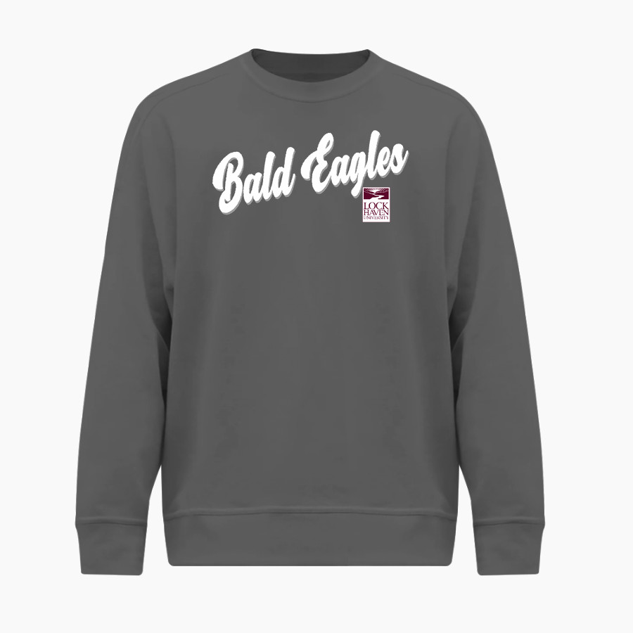 Lock Haven Bald Eagles BSN SPORTS Youth Cotton Rich Fleece Crew Neck
