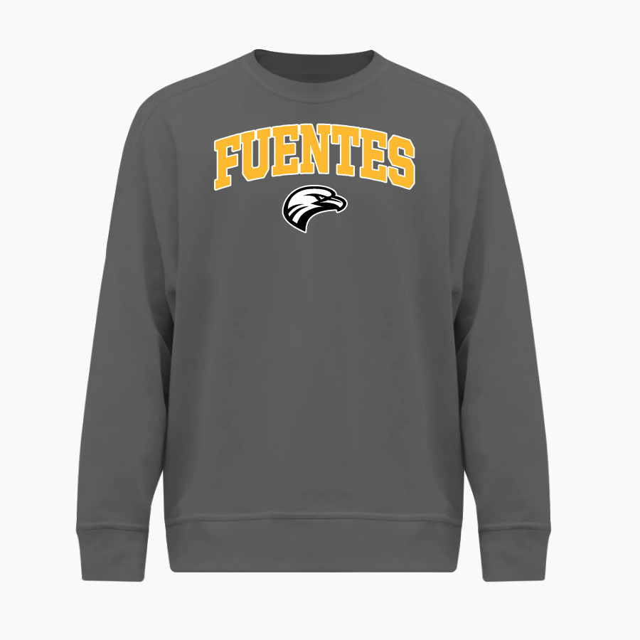 Fuentes Eagles BSN SPORTS Youth Cotton Rich Fleece Crew Neck