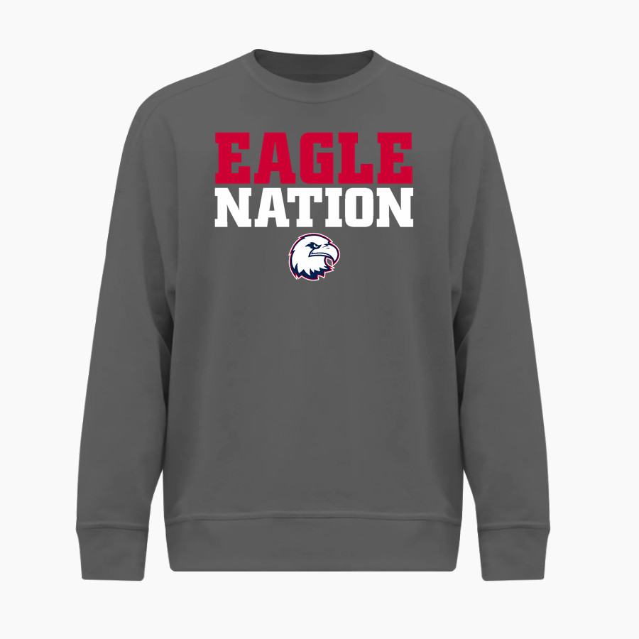 West Caldwell Tech Eagles BSN SPORTS Youth Cotton Rich Fleece Crew Neck