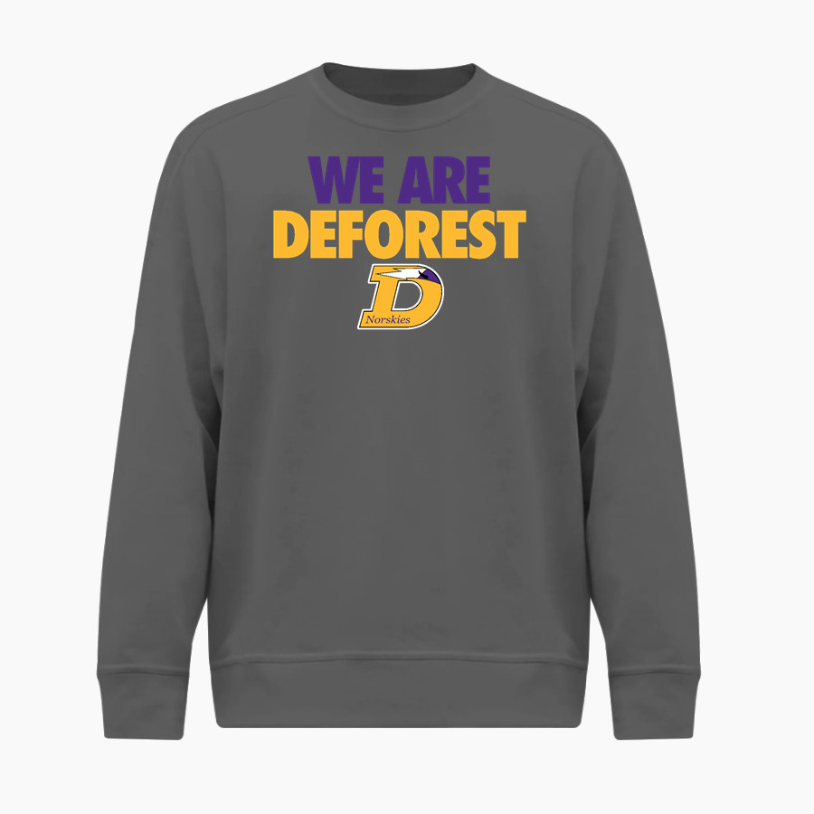 DEFOREST HIGH SCHOOL NORSKIES BSN SPORTS Youth Cotton Rich Fleece Crew Neck