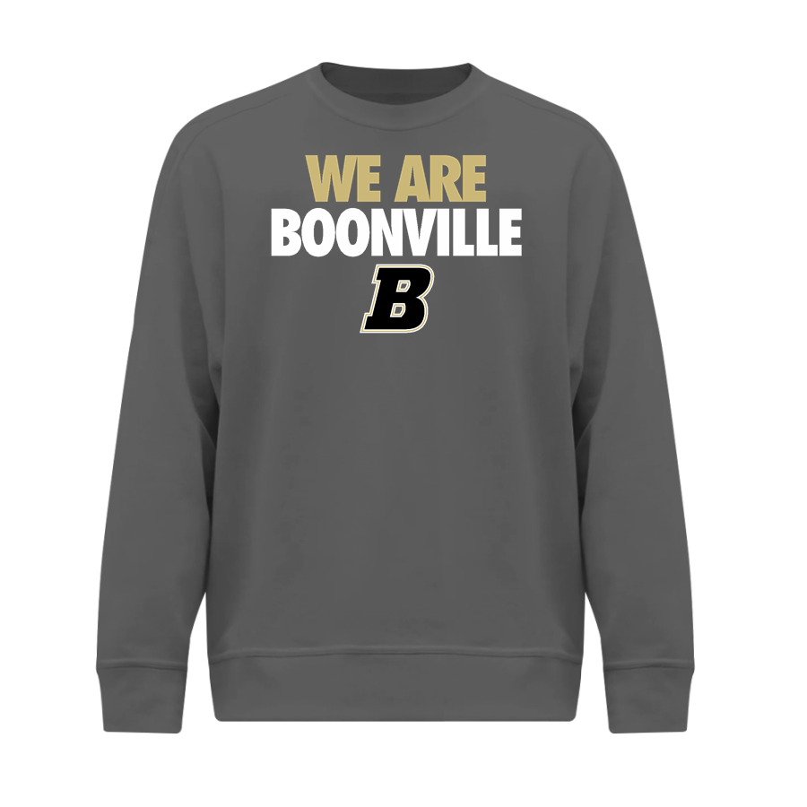 Boonville Pioneers <span class="pdp-name-mascot">Boonville Pioneers</span> BSN SPORTS Youth Cotton Rich Fleece Crew Neck