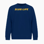 UC Santa Cruz Banana Slugs BSN SPORTS Youth Cotton Rich Fleece Crew Neck Front Thumbnail