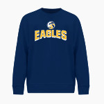 Northwood Temple Eagles <span class="pdp-name-mascot">Northwood Temple Academy Eagles</span> BSN SPORTS Youth Cotton Rich Fleece Crew Neck Front Thumbnail