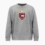 BC DENVER BC DENVER BSN SPORTS Youth Cotton Rich Fleece Crew Neck Front Thumbnail