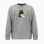 Martin Luther Spartans BSN SPORTS Youth Cotton Rich Fleece Crew Neck Front Thumbnail