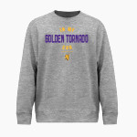 BALL HIGH SCHOOL GOLDEN TORNADOES BSN SPORTS Youth Cotton Rich Fleece Crew Neck Front Thumbnail