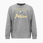 Morris Jeff Pelicans BSN SPORTS Youth Cotton Rich Fleece Crew Neck Front Thumbnail