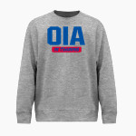 OIA OIA BSN SPORTS Youth Cotton Rich Fleece Crew Neck Front Thumbnail