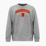College of the Redwoods Online Store <span class="pdp-name-mascot">College of the Redwoods CORSAIRS</span> BSN SPORTS Youth Cotton Rich Fleece Crew Neck Front Thumbnail