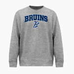 BARTLESVILLE HIGH SCHOOL BRUINS <span class="pdp-name-mascot">BARTLESVILLE BRUINS</span> BSN SPORTS Youth Cotton Rich Fleece Crew Neck Front Thumbnail