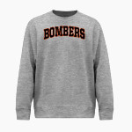 Macomb Little League Bombers <span class="pdp-name-mascot">Macomb Little League Bombers</span> BSN SPORTS Youth Cotton Rich Fleece Crew Neck Front Thumbnail