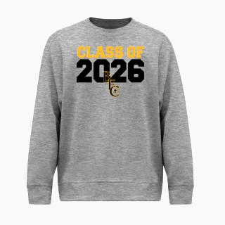 BSN SPORTS Youth Cotton Rich Fleece Crew Neck