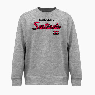 BSN SPORTS Youth Cotton Rich Fleece Crew Neck