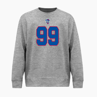 BSN SPORTS Youth Cotton Rich Fleece Crew Neck