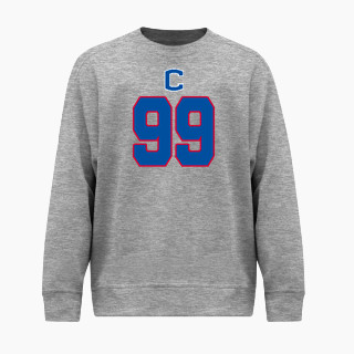 BSN SPORTS Youth Cotton Rich Fleece Crew Neck