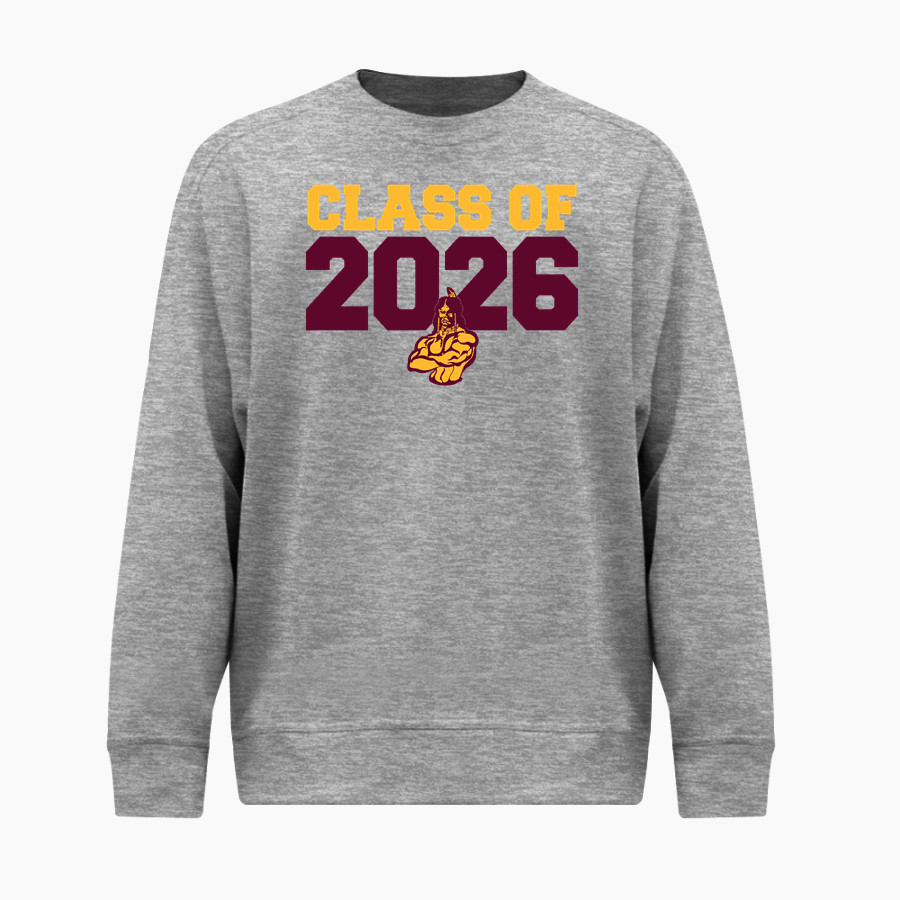 Belcourt 7 Braves <span class="pdp-name-mascot">Belcourt 7 Braves</span> BSN SPORTS Youth Cotton Rich Fleece Crew Neck