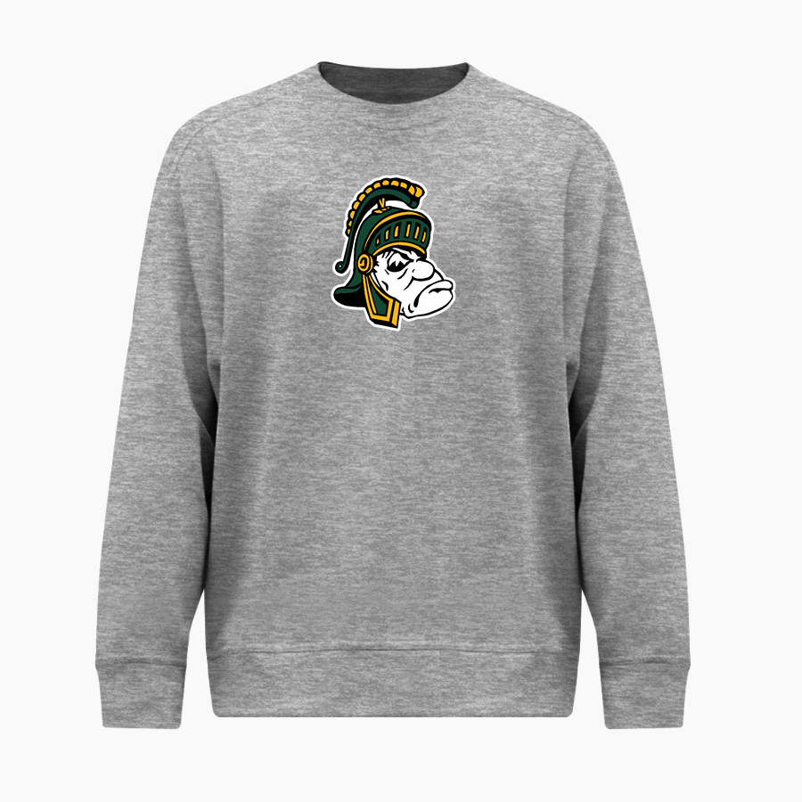 Martin Luther Spartans BSN SPORTS Youth Cotton Rich Fleece Crew Neck