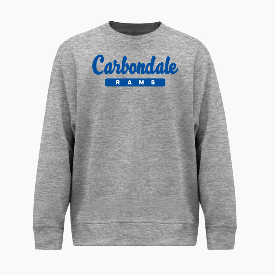 Carbondale Rams BSN SPORTS Youth Cotton Rich Fleece Crew Neck