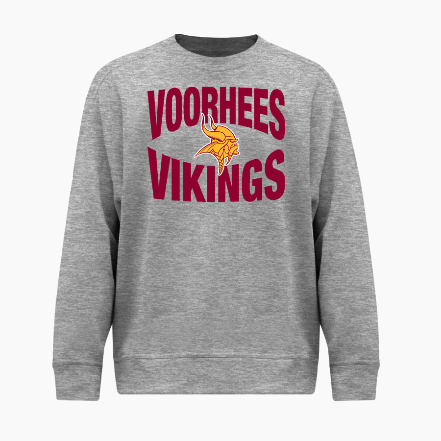 VOORHEES VIKINGS official sideline store BSN SPORTS Youth Cotton Rich Fleece Crew Neck