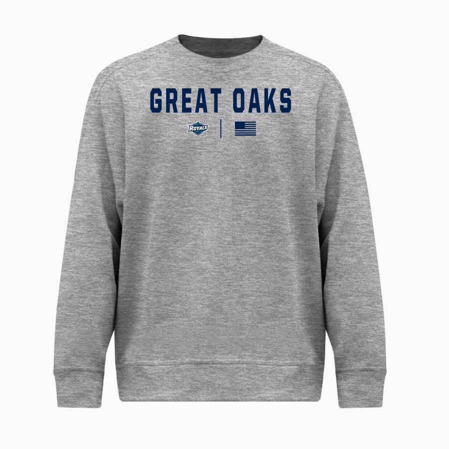 Great Oaks Academy Great Oaks Academy <span class="pdp-name-mascot">Great Oaks Academy</span> BSN SPORTS Youth Cotton Rich Fleece Crew Neck