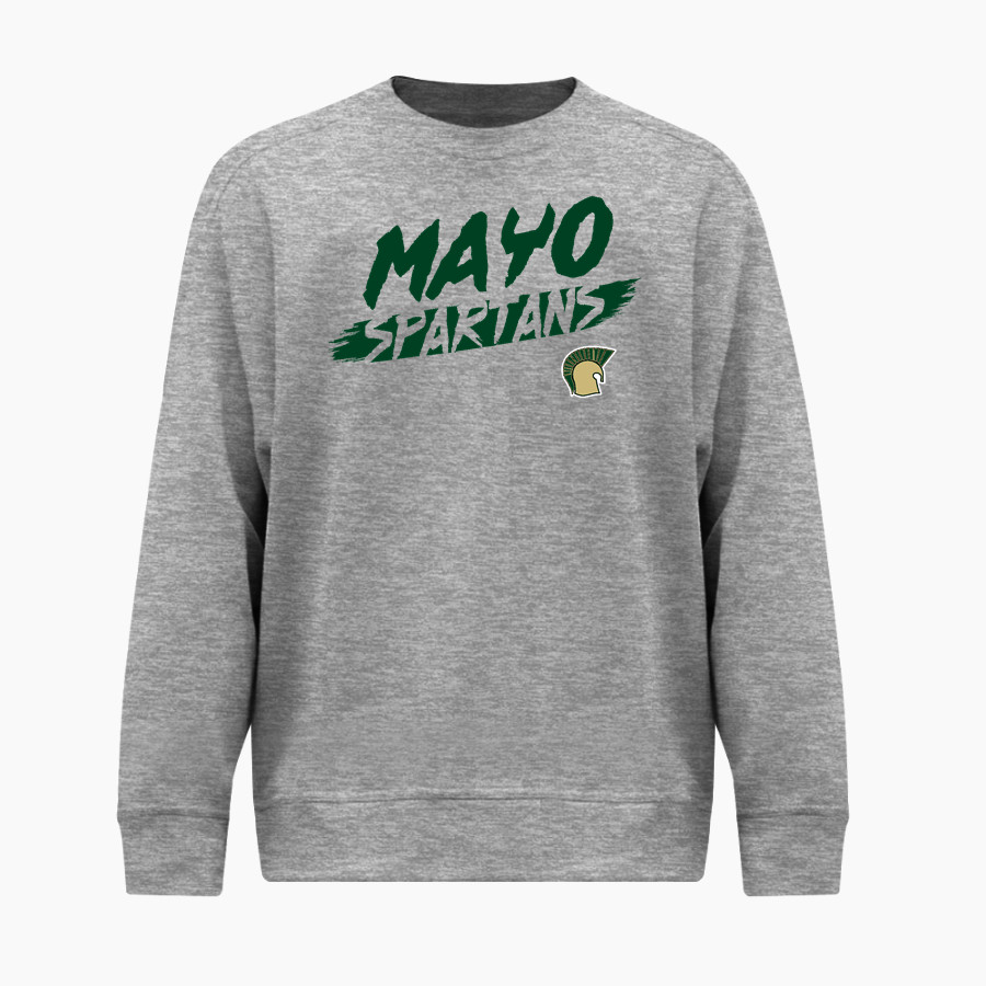 Mayo Spartans <span class="pdp-name-mascot">Mayo Spartans</span> BSN SPORTS Youth Cotton Rich Fleece Crew Neck