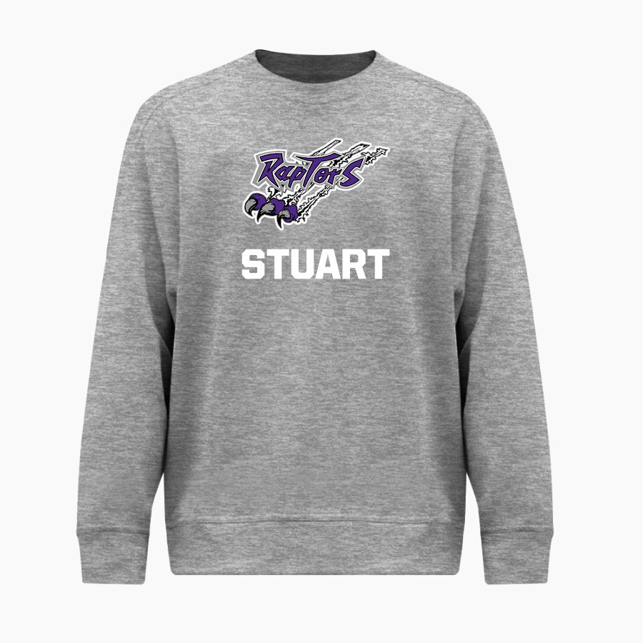 Stuart Raptors <span class="pdp-name-mascot">Stuart Raptors</span> BSN SPORTS Youth Cotton Rich Fleece Crew Neck