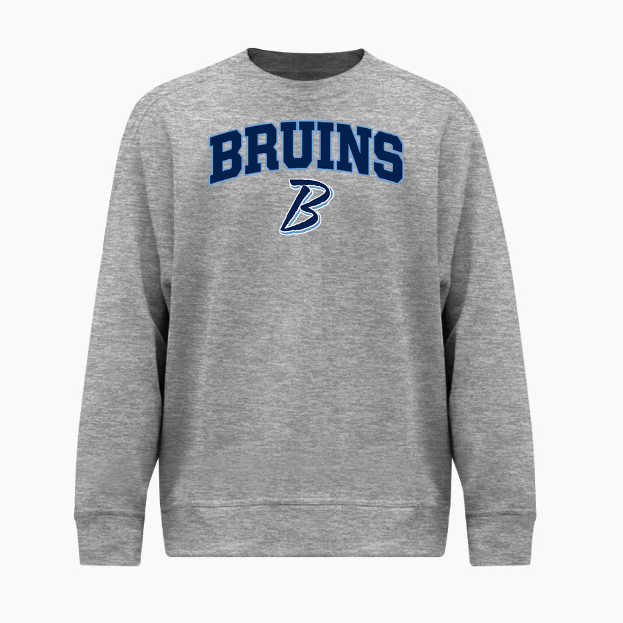 BARTLESVILLE HIGH SCHOOL BRUINS <span class="pdp-name-mascot">BARTLESVILLE BRUINS</span> BSN SPORTS Youth Cotton Rich Fleece Crew Neck