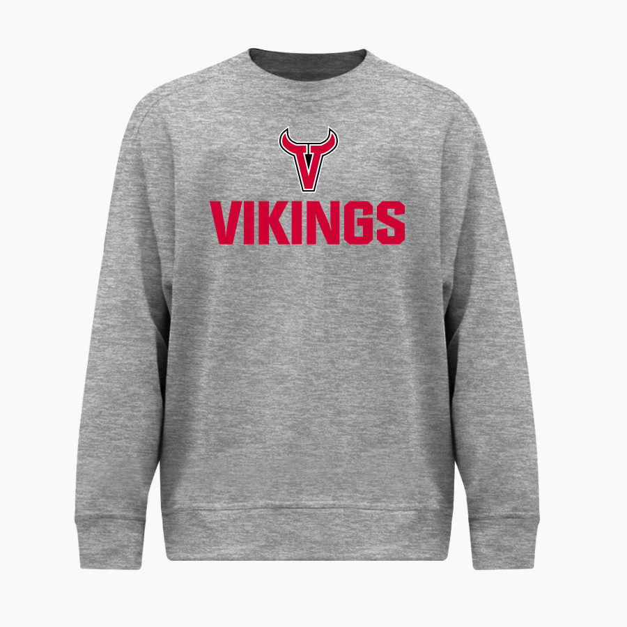 La Jolla Vikings BSN SPORTS Youth Cotton Rich Fleece Crew Neck