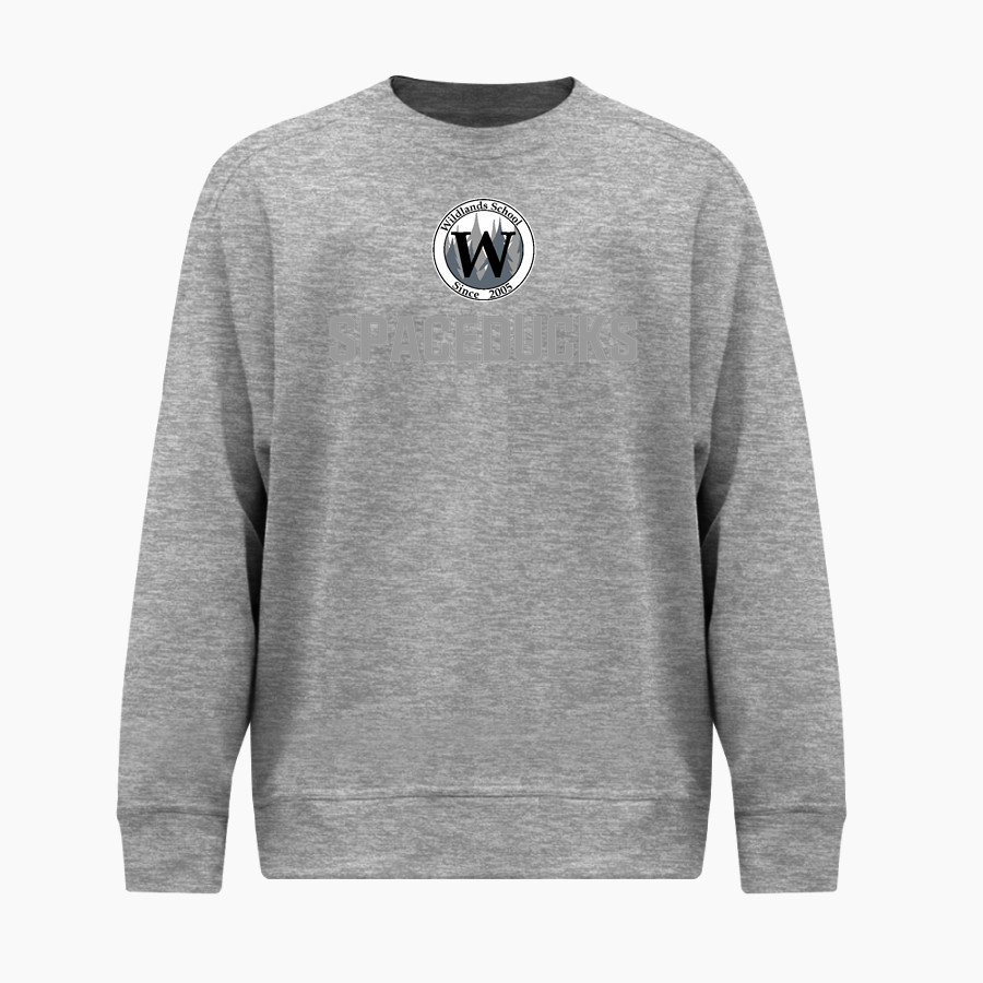Wildlands Spaceducks BSN SPORTS Youth Cotton Rich Fleece Crew Neck
