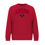 Lockwood Lions <span class="pdp-name-mascot">Lockwood Lions</span> BSN SPORTS Youth Cotton Rich Fleece Crew Neck Front Thumbnail