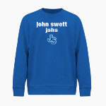 John Swett High School Online Apparel Store <span class="pdp-name-mascot">John Swett Warriors</span> BSN SPORTS Youth Cotton Rich Fleece Crew Neck Front Thumbnail
