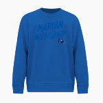 Marian SABRES BSN SPORTS Youth Cotton Rich Fleece Crew Neck Front Thumbnail
