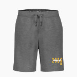 Ariton Purple Cats <span class="pdp-name-mascot">Ariton Purple Cats</span> BSN SPORTS Men's Cotton Rich Fleece Shorts Front Thumbnail