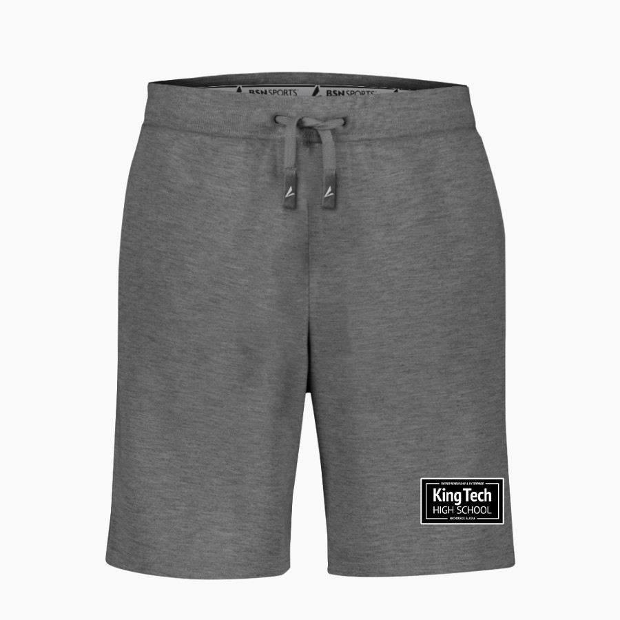 King Tech High School Online Apparel Store BSN SPORTS Men's Cotton Rich Fleece Shorts
