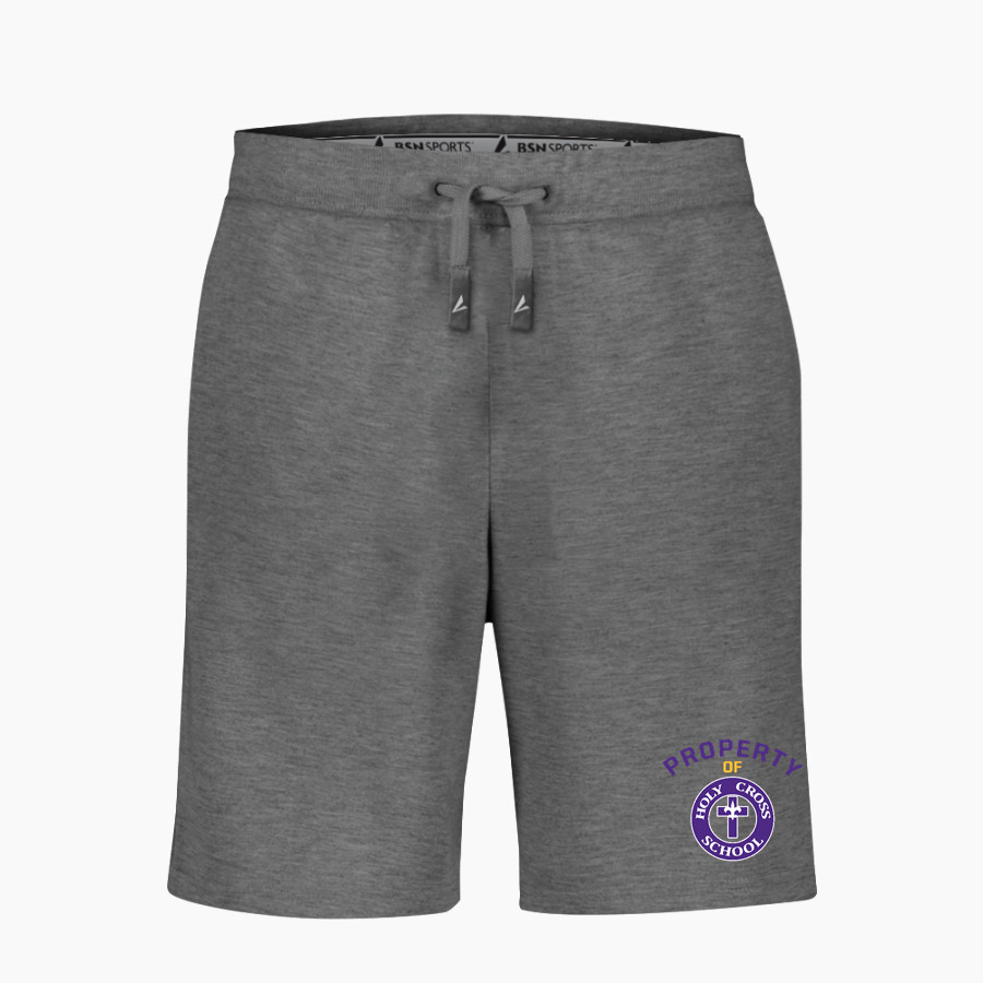 Holy Cross Crusaders <span class="pdp-name-mascot">Holy Cross School Crusaders</span> BSN SPORTS Men's Cotton Rich Fleece Shorts