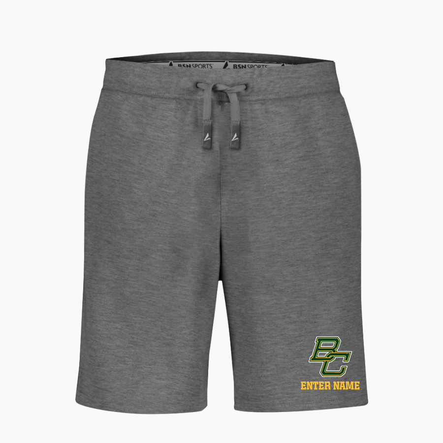 BENTON CENTRAL HIGH SCHOOL BISON <span class="pdp-name-mascot">BENTON BISON</span> BSN SPORTS Men's Cotton Rich Fleece Shorts