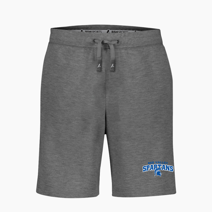 MID VALLEY HIGH SCHOOL SPARTANS <span class="pdp-name-mascot">MID VALLEY SPARTANS</span> BSN SPORTS Men's Cotton Rich Fleece Shorts
