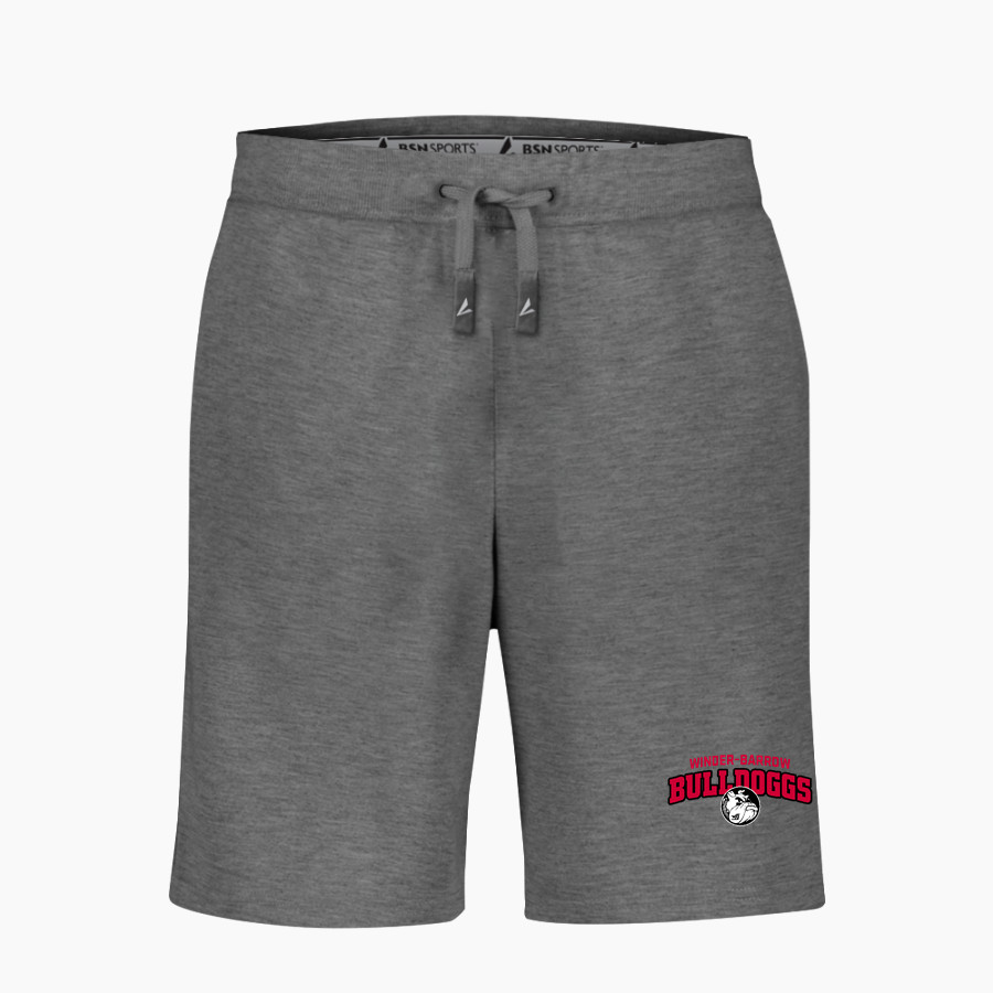 WINDER-BARROW BULLDOGGS ONLINE STORE BSN SPORTS Men's Cotton Rich Fleece Shorts