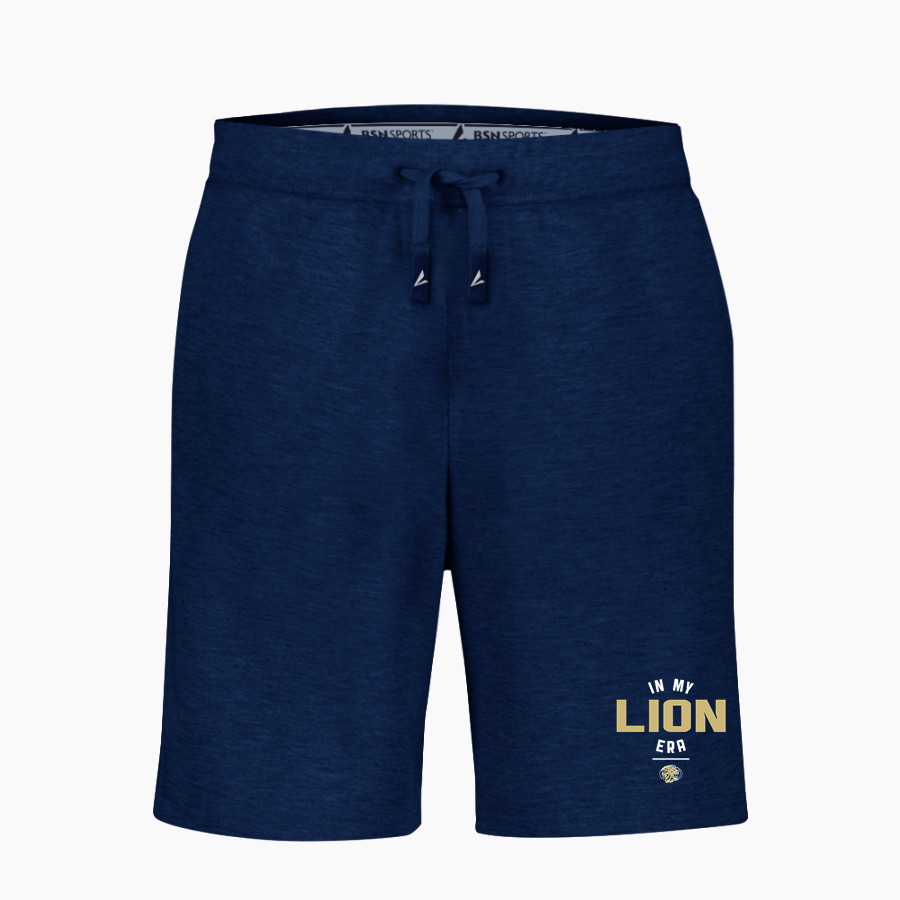 GRACE PREP ACADEMY LIONS <span class="pdp-name-mascot">GRACE LIONS</span> BSN SPORTS Men's Cotton Rich Fleece Shorts