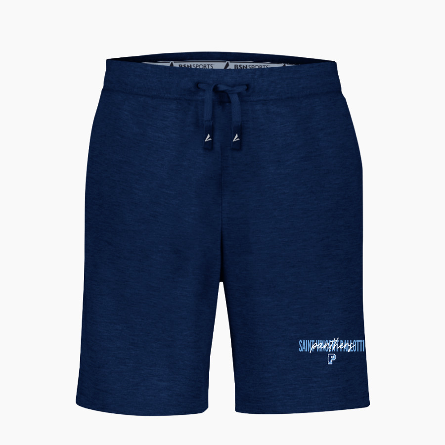 SAINT VINCENT PALLOTTI H S PANTHERS <span class="pdp-name-mascot">SAINT VINCENT PALLOTTI PANTHERS</span> BSN SPORTS Men's Cotton Rich Fleece Shorts