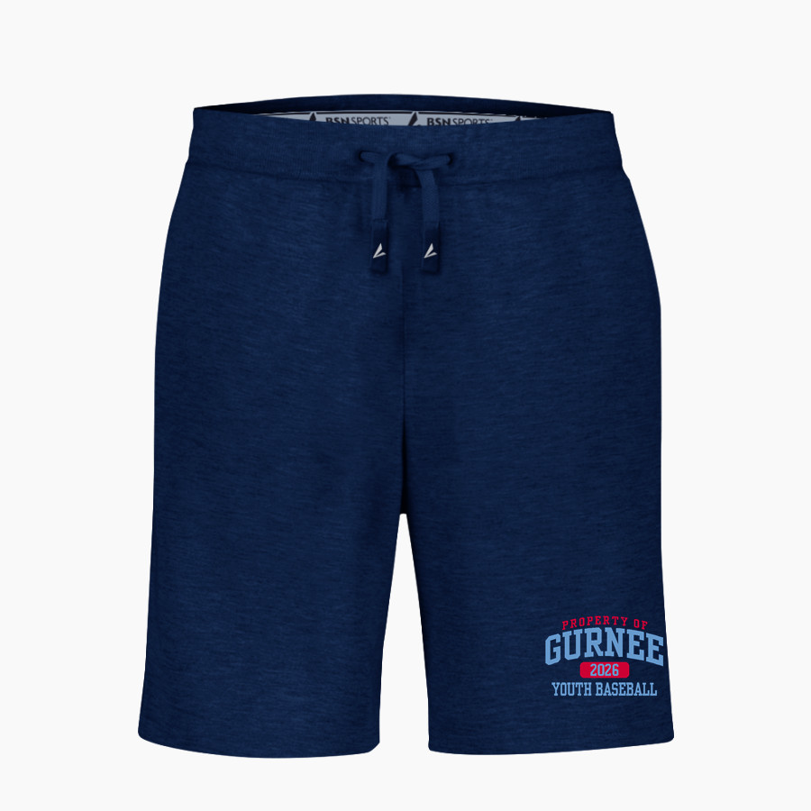 Gurnee Youth Baseball Gurnee <span class="pdp-name-mascot">Gurnee Youth Baseball</span> BSN SPORTS Men's Cotton Rich Fleece Shorts