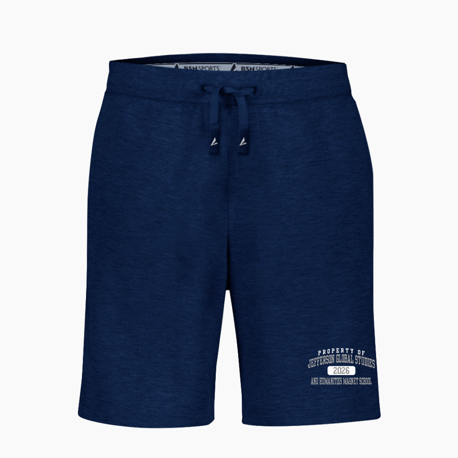 Jefferson Global Studies and Humanities Magnet School BSN SPORTS Men's Cotton Rich Fleece Shorts